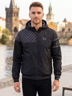 Pánska bunda ALTISPORT EGBERT ČIERNA