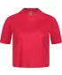 Dámsky funkčný crop top NORDBLANC NBSLF8028 TMAVO RUŽOVÁ