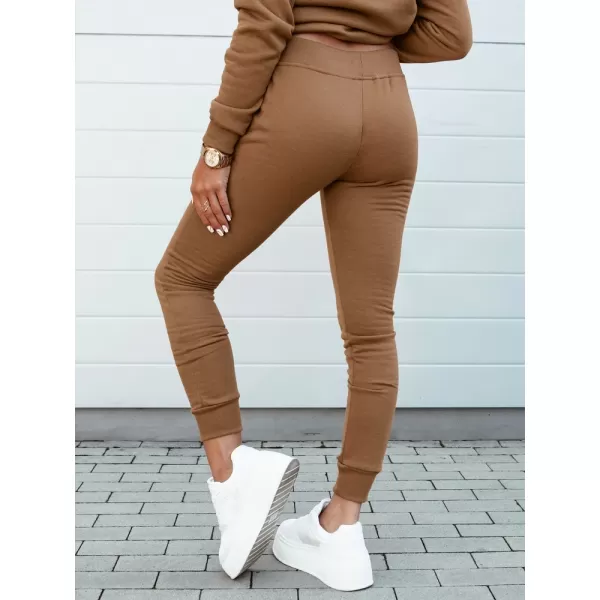  Dámske tepláky DSTREET FITS UY2146 ŤAVA 
