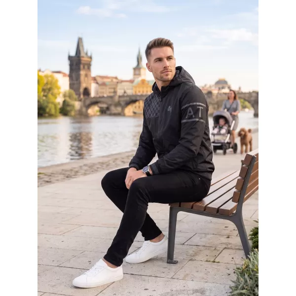  Pánska bunda ALTISPORT EGBERT ČIERNA 