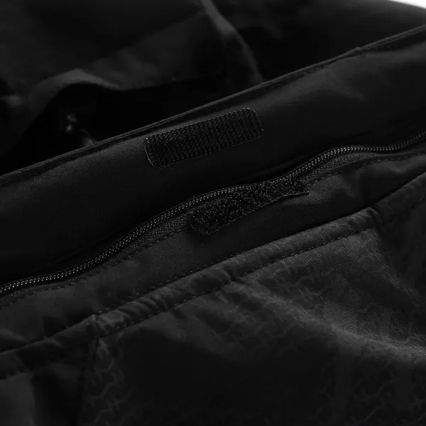  Pánska bunda so softshell ALPINE PRO HOOR ČIERNY 