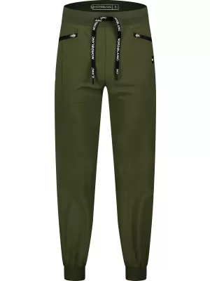 Ľahké pánske outdoorové nohavice NORDBLANC LORD NBSPM8207 ZELENÁ