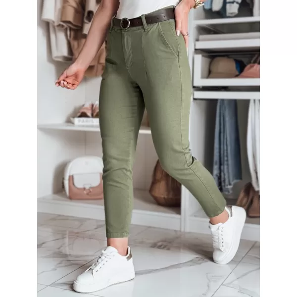  Dámske nohavice DSTREET UY2547 KAKI 