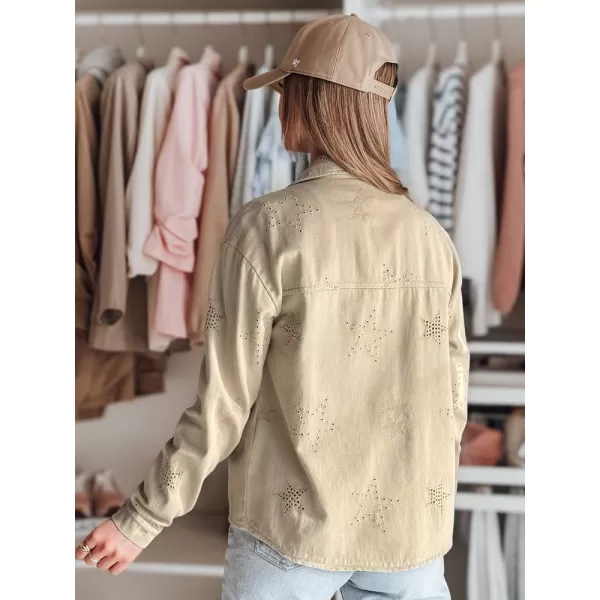  Dámska bunda DSTREET STRASHINE TY4847 KARAMEL 
