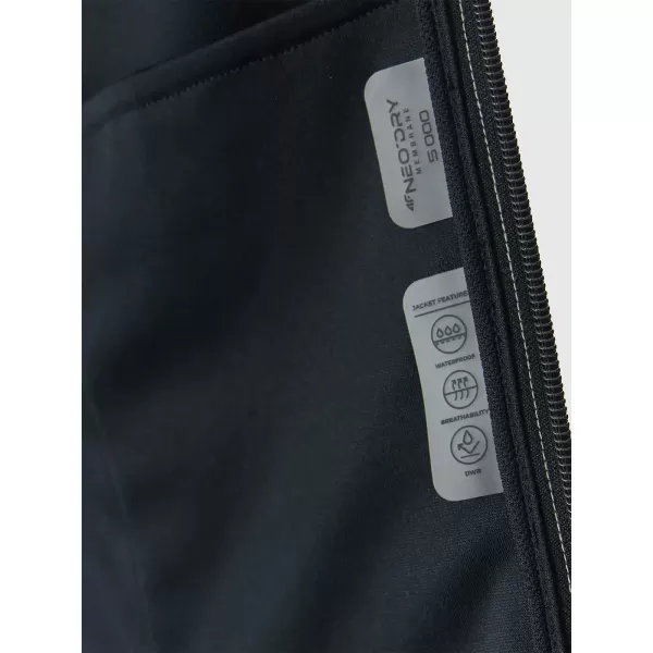  Pánska bunda so softshell 4F WSS25TSOFM324 OLIVOVÝ 