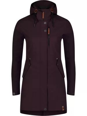 Dámska outdoorová parka NORDBLANC EASYCOME NBSJL8186 HNEDÁ