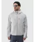 Pánska bunda so softshell 4F WSS25TSOFM313 STUDENÁ SVETLO ŠEDÁ