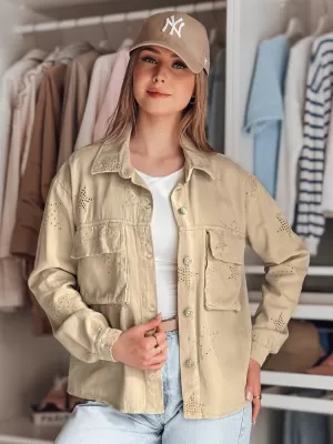 Dámska bunda DSTREET STRASHINE TY4847 KARAMEL