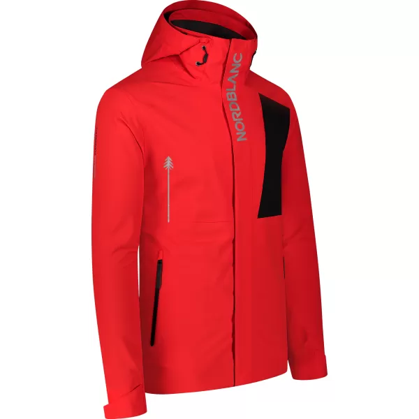  Pánska outdoorová bunda NORDBLANC BERNARD NBSJM8184 ČERVENÁ 
