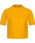 Dámsky funkčný crop top NORDBLANC NBSLF8028 JANTÁROVÁ