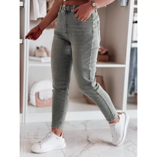  Dámske nohavice DSTREET SLIMFIZ UY2494 MODRÁ 