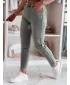 Dámske nohavice DSTREET SLIMFIZ UY2494 MODRÁ