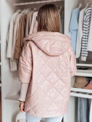 Dámska bunda DSTREET PUFFILOF TY4854 RUŽOVÁ
