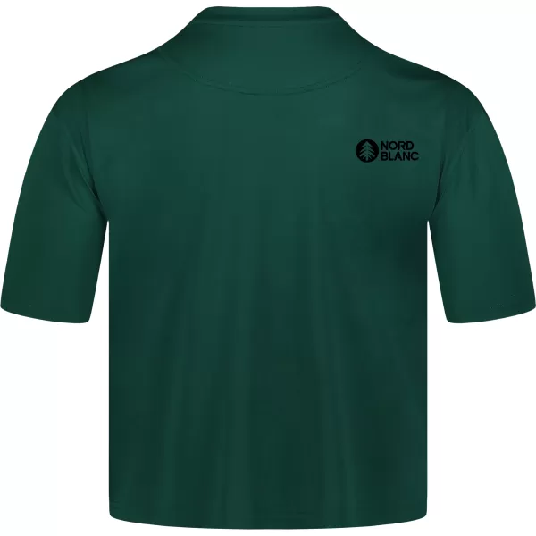  Dámsky funkčný crop top NORDBLANC NBSLF8028 ZELENÁ 