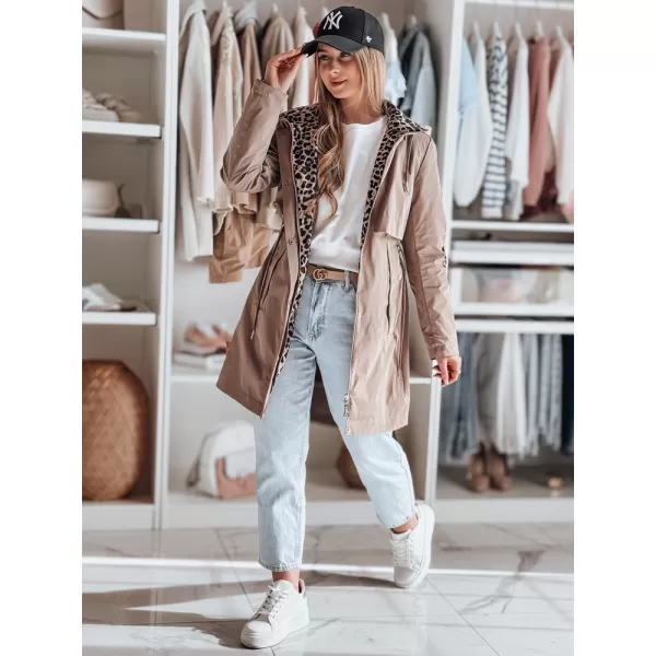  Dámska bunda DSTREET TY4873 KAKI 