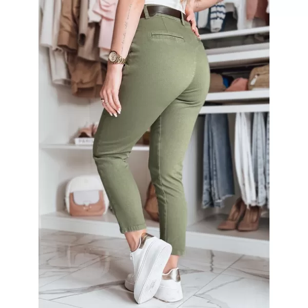  Dámske nohavice DSTREET UY2547 KAKI 