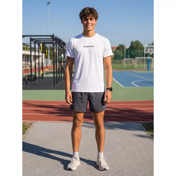  Prémiové pánske funkčné tričko ALTISPORT BĚŽEC VOJ/ALM091TR01 BIELA 