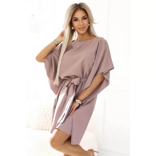  Šaty NUMOCO SOFIA 287-37 MOKA PENA 