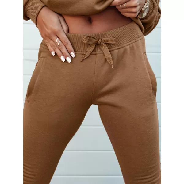  Dámske tepláky DSTREET FITS UY2146 ŤAVA 