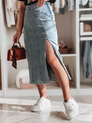 Dámska sukňa DSTREET MORETES CY0481 MODRÁ