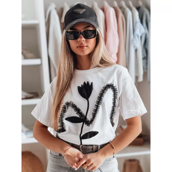  Dámske tričko DSTREET PETINIA RY2713 BIELA 
