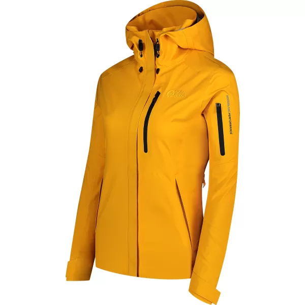  Dámska 3l outdoorová bunda NORDBLANC FIREHEART NBSJL8183 JANTÁR 