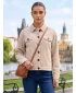 Dámska bunda ALTISPORT EVELINA SVETLÝ KRÉM