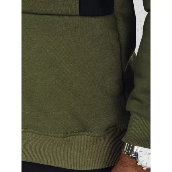  Pánska mikina DSTREET BX5913 KHAKI 
