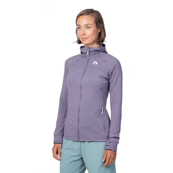  Dámska mikina HANNAH ELI HOODY GRAY RIDGE MEL 