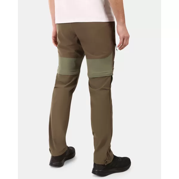  Odnímateľné nohavice KILPI HOSIO-M YM0403KI KHAKI 