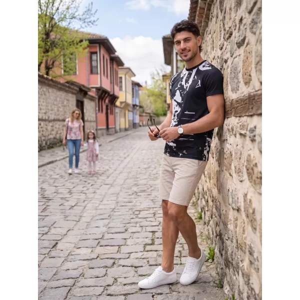  Pánske prémiové plus funkčné tričko ALTISPORT VOJ/ALM057TR02 ČIERNA 