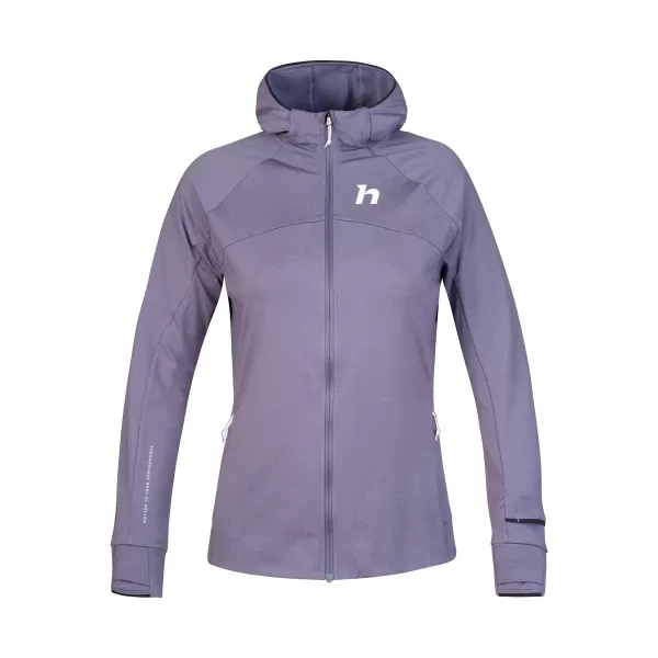  Dámska mikina HANNAH ELI HOODY GRAY RIDGE MEL 
