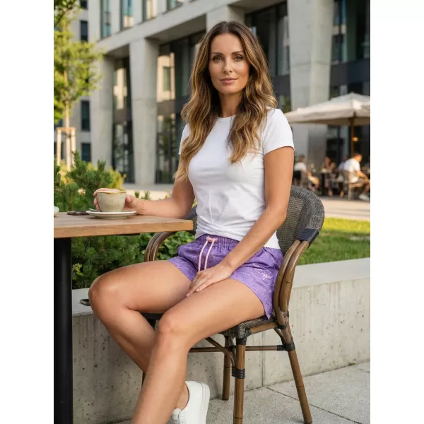  Dámske šortky ALTISPORT ELISAN FIALOVÁ 