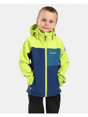 Bunda chlapcov KILPI RAVIO-J YJ0107KI TMAVO MODRÁ