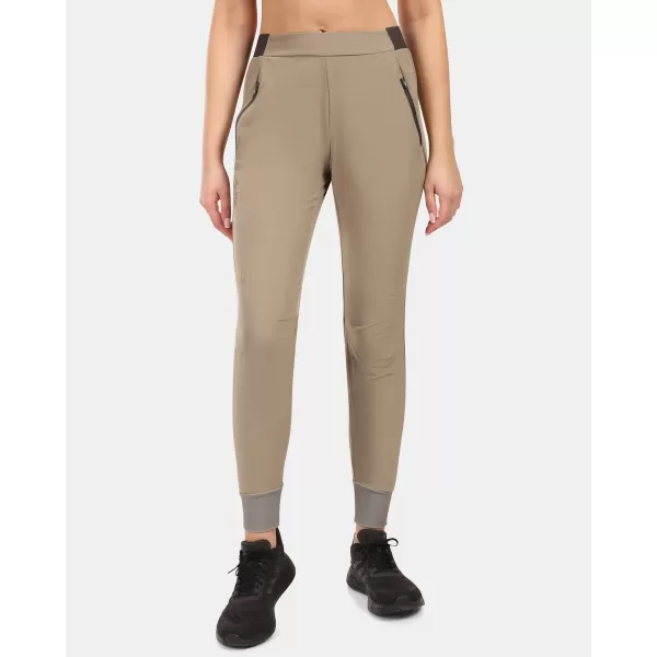  Bežecké nohavice KILPI HEYES-W YL0406KI KHAKI 