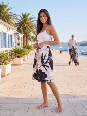 Dámska sukňa ALTISPORT EVETTE BIELA