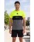 Pánske prémiové plus funkčné tričko ALTISPORT VOJ/ALM051TR02 NEÓNOVO-ŽLTÉ