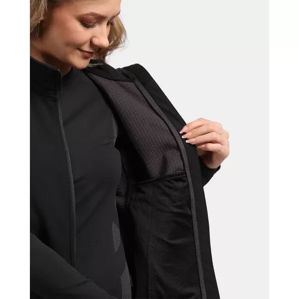  Dámska vesta pre softshell KILPI NOIL-W YL0114KI ČIERNY 