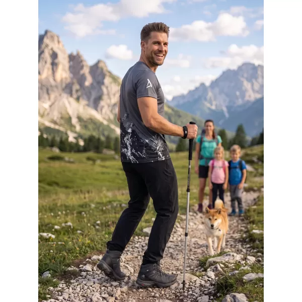  Pánske prémiové plus funkčné tričko ALTISPORT VOJ/ALM059TR02 SIVÁ 