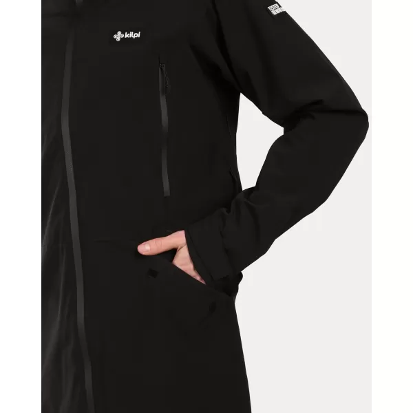  Mužský kabát KILPI AYRA-M YM0130KI ČIERNY 