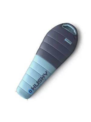 Perový spací vak HUSKY DRAPE -20°C MODRÁ