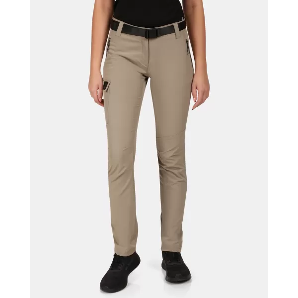  Dámske nohavice KILPI BELVELA-W YLX405KI KHAKI 