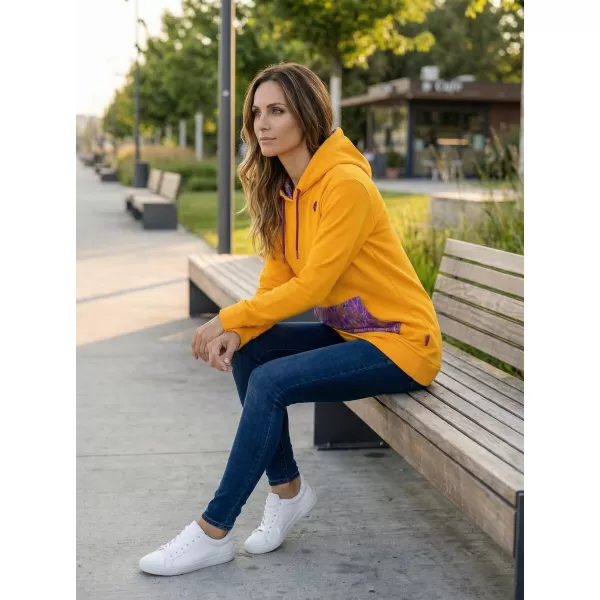  Dámska mikina ALTISPORT EDA JANTÁROVÁ 
