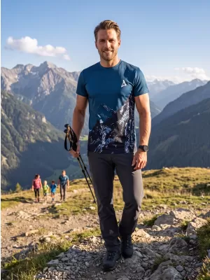 Pánske prémiové plus funkčné tričko ALTISPORT VOJ/ALM059TR02 NÁVYKY
