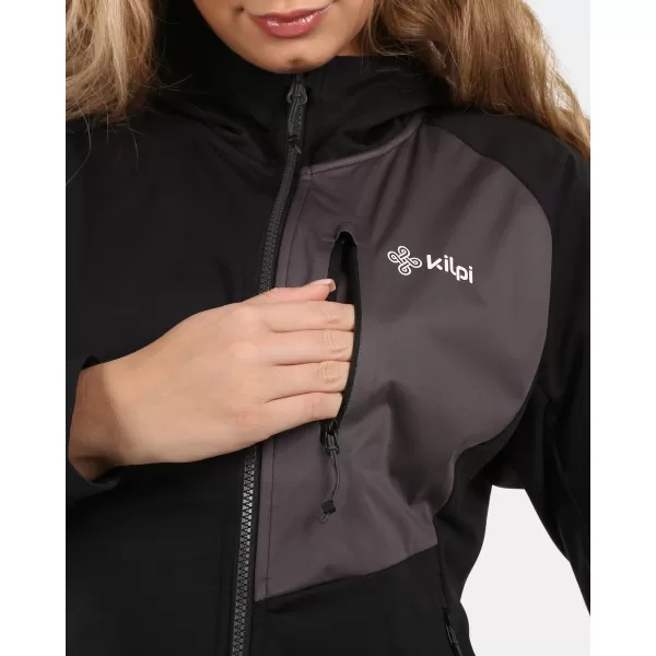  Dámska softshellová bunda KILPI BELTRA-W YL0110KI ČIERNA 