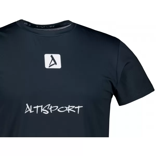  Pánske prémiové plus funkčné tričko ALTISPORT VOJ/ALM051TR02 ČIERNA 