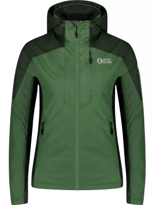 Dámska vonkajšia bunda NORDBLANC LADYMOON NBSJL8187 ZELENÝ