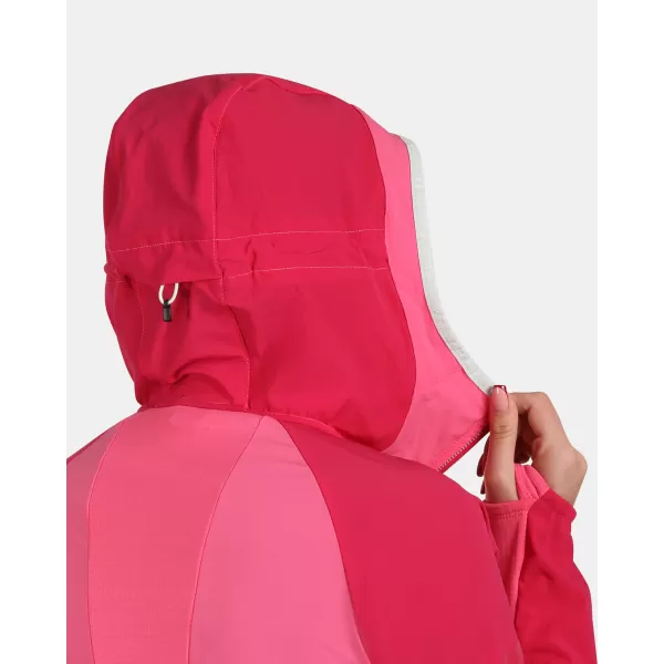  Dámska bunda softshell KILPI BALEO-W YL0125KI RUŽOVÝ 