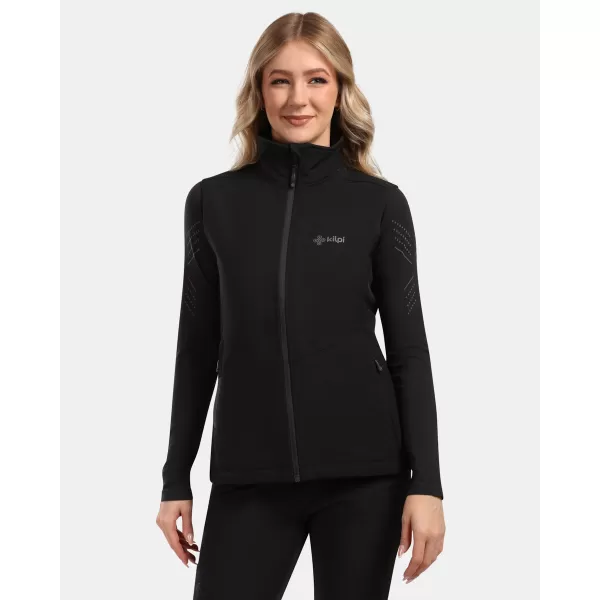  Dámska vesta pre softshell KILPI NOIL-W YL0114KI ČIERNY 
