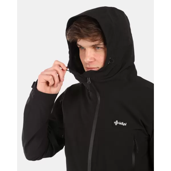  Mužský kabát KILPI AYRA-M YM0130KI ČIERNY 